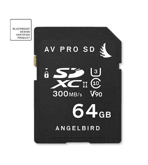 Angelbird AV PRO SDXC 64GB (ABD-AVP64SD-A)